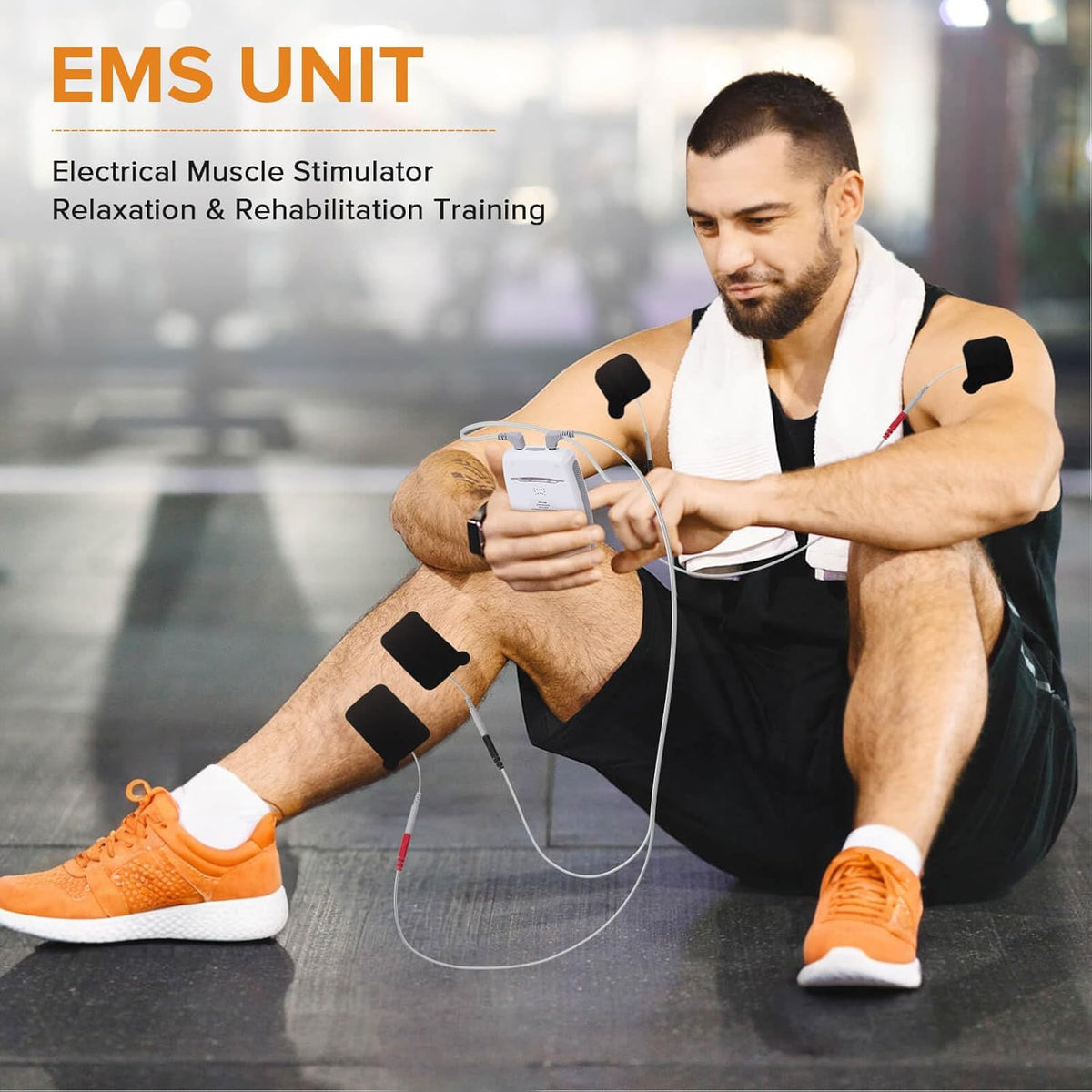 TENS Unit & EMS Pelvic Floor Muscle Exercise,36 Modes Rechargeable Dual Channel EMS Massager Machine with Pelvic Floor Muscle Electrode Probe and Travel Case