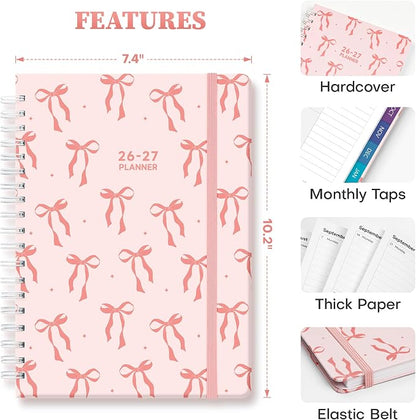 Planner 2026-2027 Weekly & Monthly Academic Planner, 7.4" x 10.2"