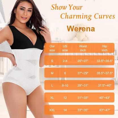 Tummy Control Shapewear Panties for Women High Waisted Body Shaper Slimming Shapewear Underwear Girdle Panty