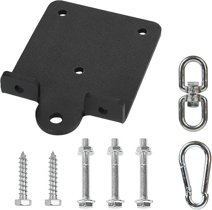 Punching Bag Hanger Ceiling Mount, Heavy Duty Boxing Bag Ceiling Mount with 360° Rotating Hook, Steel Construction, Beam Mount Hook for Home Gym Boxing Training