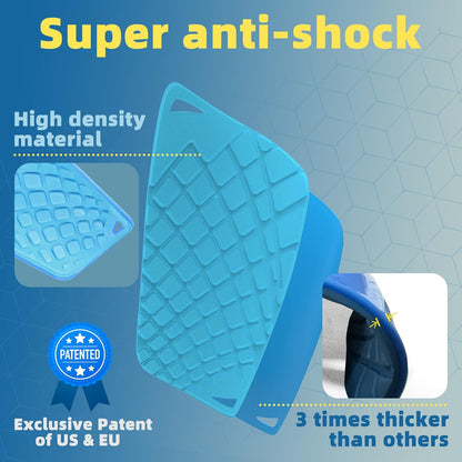 Sportout Soccer Shin Guards - Shin Guards Soccer Kids Youth Adult Protective Shin Pads with Sleeves and Insert Pocket for Boys Girls for Age 4-6, 6-8, 8-10,10-12,12-14,14-Adult