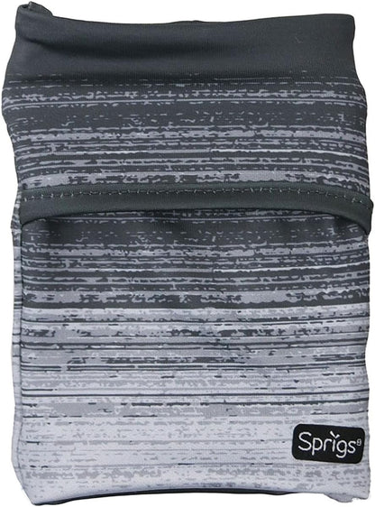 Sprigs Banjees 2 Pocket Wrist Wallet/Wrist Band/Wrist Pocket for Travel, Walking, & Running. Wallet Pouch That Holds Cash, Card, ID's, and More