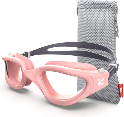 ZIONOR Swim Goggles, G1 SE Swimming Goggles Anti-fog for Adult Men Women