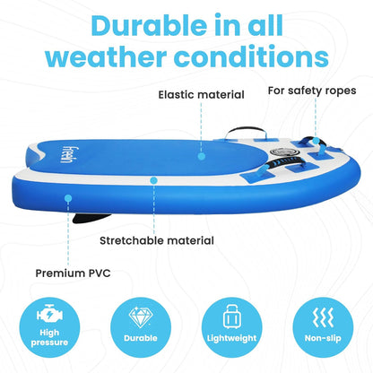 Freein Body Board Inflatable, Surfboards BodyBoards for Beach River, Foldable Design for Easy Storage and Transport Anywhere