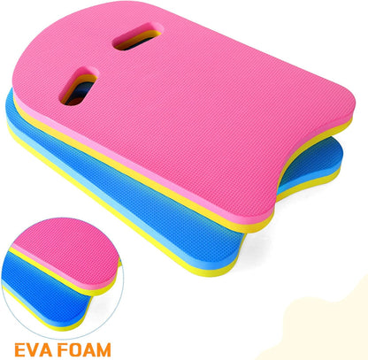Kickboard Swimming Training Kick Board U Design Summer Aid Float Equipment EVA Foam with Integrated Hole Handle for Water Pool Accessories