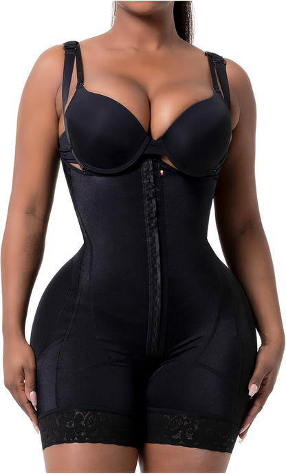 Snatched Body - Women's Stage 2 Faja Colombians with Bra Shapewear - BBL Post Surgery Garment - Reductoras Moldeadoras