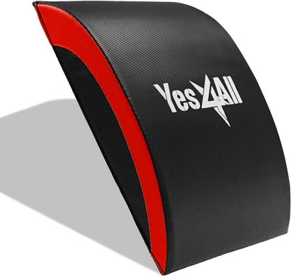 Yes4All Ab Exercise Mat Tailbone & No Tailbone, Foldable Abdominal Sit Up Support Pad, Abs Workout Equipment for Core Training and Lower Back