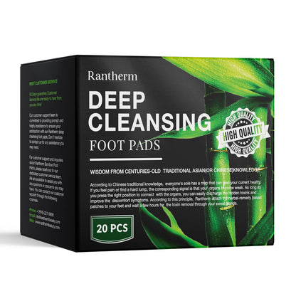Foot Patches Pads for Deep Cleansing: Feet Patches Bamboo Wood Vinegar Ginger Foot Pads for Promoting Sleeping 20 Packs