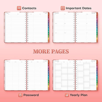 Planner 2026-2027 Weekly & Monthly Academic Planner, 6" x 8.3"
