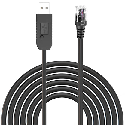 Radar Detector Cable, USB to RJ11 Plug Power Cord with Mute Function,Replacement Power Cable,for Escort Smart MAX 360 Passport Cobra 360 Unide R1/3/4/DFR8/9 Radenso XP etc Radar Detector.