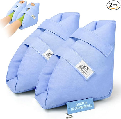 Heel Protectors for Pressure Sores,Adjustable Foot Boot Surgery Recovery Supplies for Elderly Bedridden Pressure Ulcer Ankle Pillow for Bed, Wheelchairs