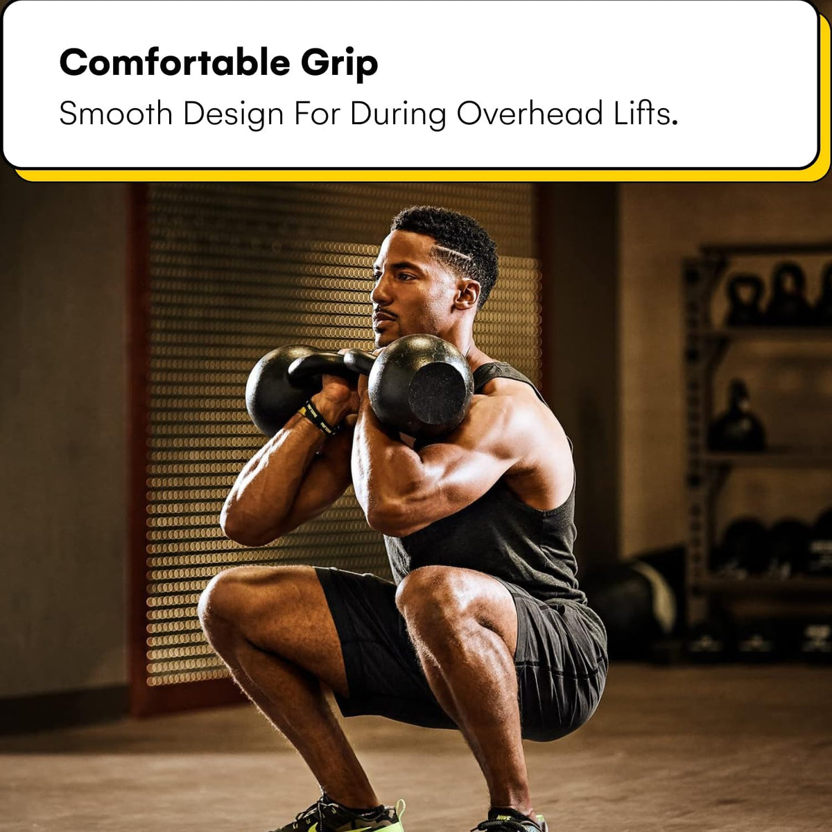 Kettlebell Kings Powder Coated Kettlebell Weights - 9-97 lb Strength Training Kettlebells for Men and Women - Hand Weights Workout Gym Equipment - Weights Set for Home Gym- New