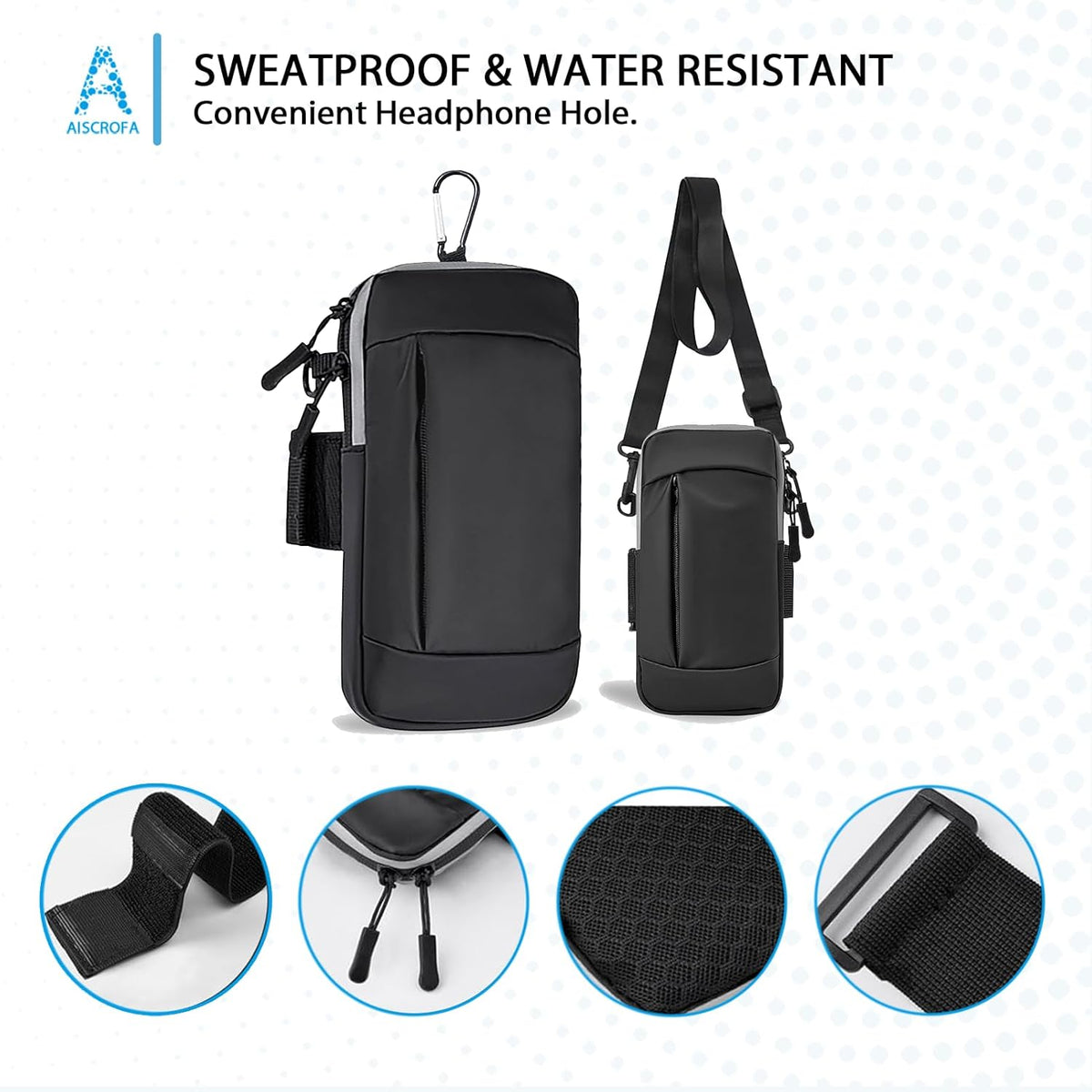 Phone Holder Arm Bands for Running Armband Small Crossbody Bags for Women Kids,iPhone 15 14 13 12 11 Pro Max Xs Xr X 6 7 8 Plus SE Mini Galaxy Ultra Edge S24 S23 Note