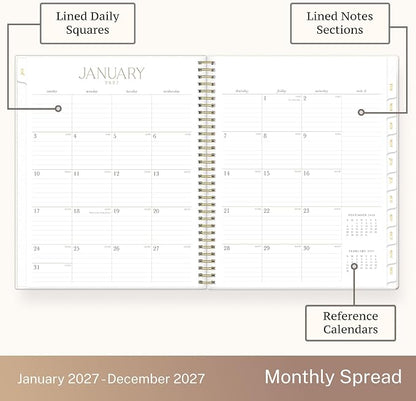 Blue Sky Life Note It 2027 Weekly & Monthly Planne Calendar, 8.5"x11", Leah