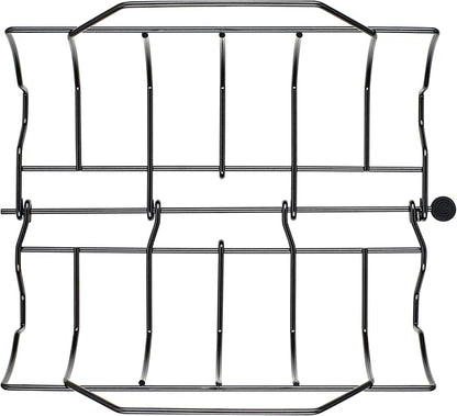 Circulon Ultra-Lasting Nonstick Roasting Pan with Rack, Roaster Pan with Easy Serve Rack, 17-Inch x 13-Inch, Black