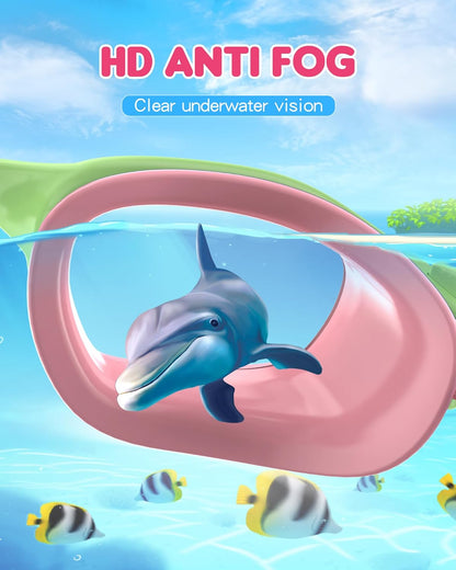 Kids Swim Goggles,Swimming Goggles for Kids 6-14, Anti-Fog UV Protection Pool Glasses for Boys Girls