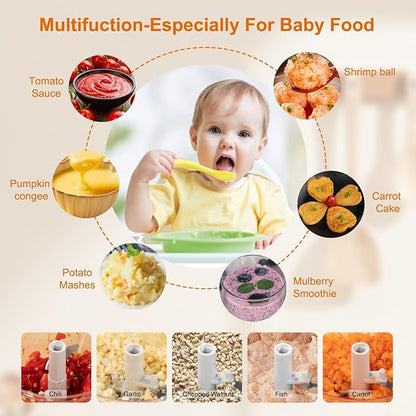 Manual Food Processor Vegetable Chopper, Portable Hand Pull String Garlic Mincer Onion Cutter for Veggies, Ginger, Fruits, Nuts, Herbs, etc., 650ml