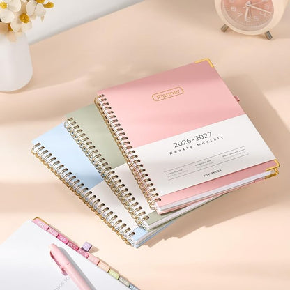 Forvencer Academic Planner 2026-2027, Calendar Jul 2026-Jun 2027, 6" x 8"