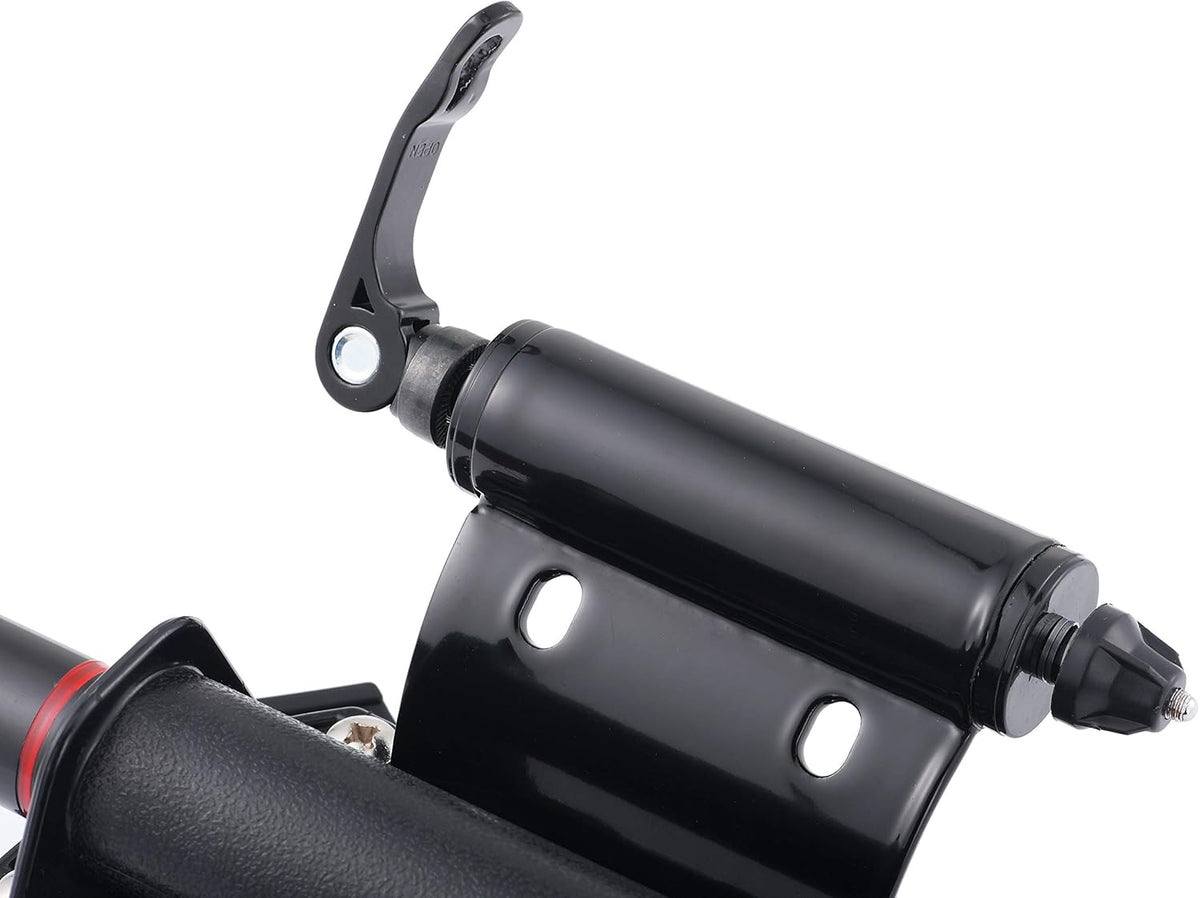 Bike Rack for Car Roof, Vacuum Suction Cup Bicycle Carrier Aluminium Alloy Roof Rack, with 5 Adapters for Most Bikes, 9x100mm/12x100mm/15x100mm/15x110mm/20x100mm/20x110mm (8" Suction Cup)