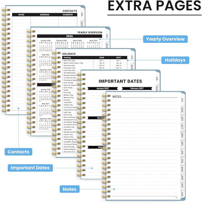 ZOTIA Planner 2026-2027, Jul 2026-Jun 2027 Weekly & Monthly Calendar