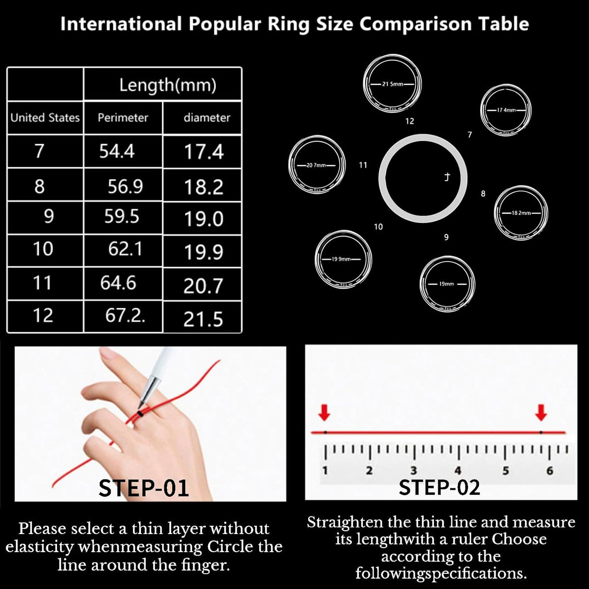 Smart Ring Health Fitness Tracker, Size First with Sizing Kit, Activity & Sleep Tracker/Stress/Heart Rate Monitor, Waterproof Smart Ring for Men/Women, No App Subscription (Silvery, 9)
