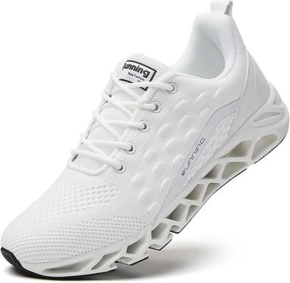 TSIODFO Men Sneakers Fashion Sport Running Athletic Tennis Walking Shoes