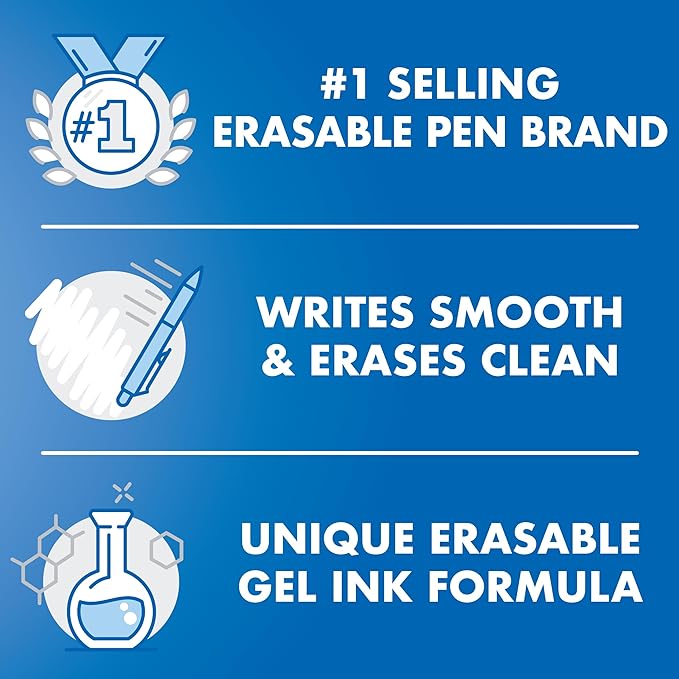 Pilot Pens, Extra Fine Point 0.5 mm, Pack of 12, Pink Ink