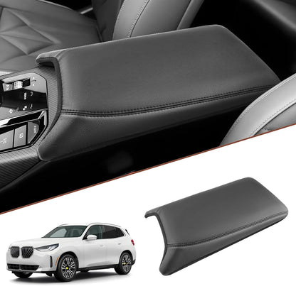 SKTU for 2025 BMW X3 Center Console Cover for 2025 BMW X3 Armrest Cover BMW X3 2025 Accessories Seat Box Cover 2025+ X3 (30 xDrive/M50 xDrive) Center Console Cushion [Soft, Durable]