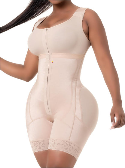 Snatched Body - Women's Stage 2 Faja Colombians with Bra Shapewear - BBL Post Surgery Garment - Reductoras Moldeadoras