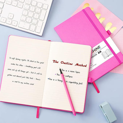 Ruled Notebook/Journal - Classic Lined Journal/Notebook, 5.3'' x 8.26''