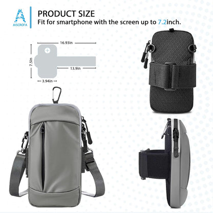 Phone Holder Arm Bands for Running Armband Small Crossbody Bags for Women Kids,iPhone 15 14 13 12 11 Pro Max Xs Xr X 6 7 8 Plus SE Mini Galaxy Ultra Edge S24 S23 Note