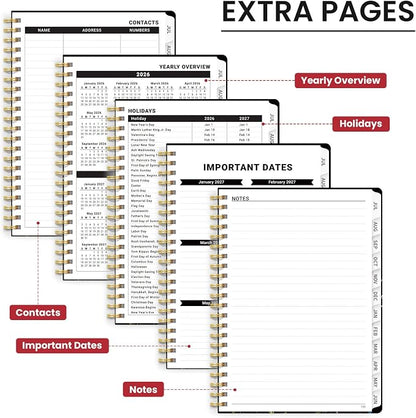 ZOTIA Planner 2026-2027, Jul 2026-Jun 2027 Weekly & Monthly Calendar