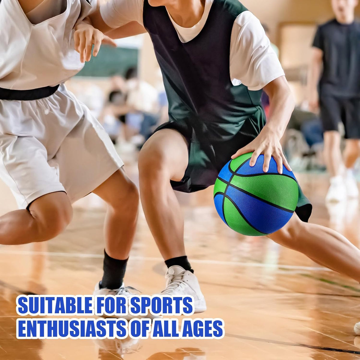 8 Pcs Sports Balls Set Include Basketball Football Soccer Volleyball with 2 Sport Equipment Bags 2 Pumps for Teens Youth Adult Outdoor Operation Christmas Ball Gifts