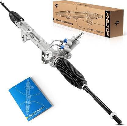 PHILTOP Power Steering Rack and Pinion for Ram 1500, Ram 2500, Ram 3500 | RWD Only, 2002-2005 Ram 1500, 2006 Ram 1500 RWD Extended Crew Cab, 2003-2006 Ram 2500/Ram 3500 No.52106518AG, 52106518AI