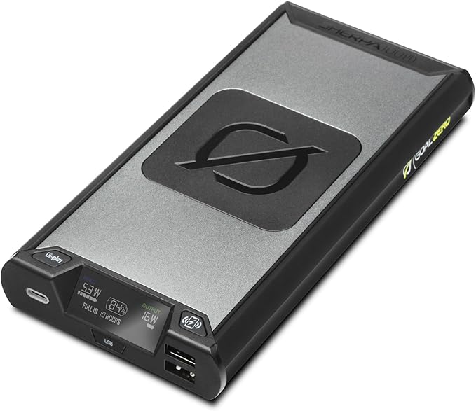Goal Zero Sherpa 100PD Wireless Portable Power Bank 100W USB-C Power Delivery 25600mAh (4th Generation)