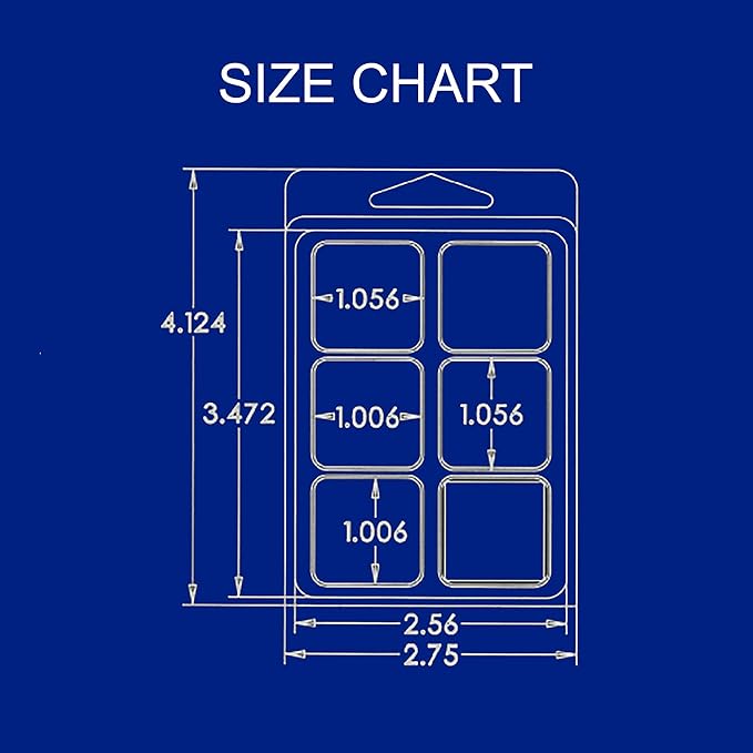 Balsam & Cedar Strongly Scented Hand Poured Vegan Wax Melts, 12 Scented Wax Cubes, 6.4 Ounces in 2 x 6-Packs