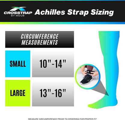 Ankle Brace for Women & Men, Achilles Tendonitis Brace, Ankle Tendonitis Relief, Ankle Support (Large)