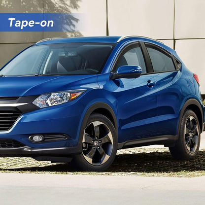 Window Visors Rain Guards for 2016-2022 Honda HRV, Out-Channel Window Vent Wind Deflectors Visors Shades for 16-22 HR-V