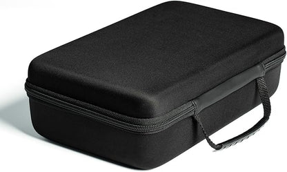 8 slots watch box, hard watch organizer case for men's women's watches, watch display organization holder with form-fitiing watch pillow