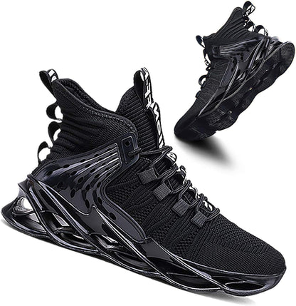 Hello MrLin Men's Running Shoes Non Slip Athletic Tennis Walking Blade Type Sneakers Hip Hop