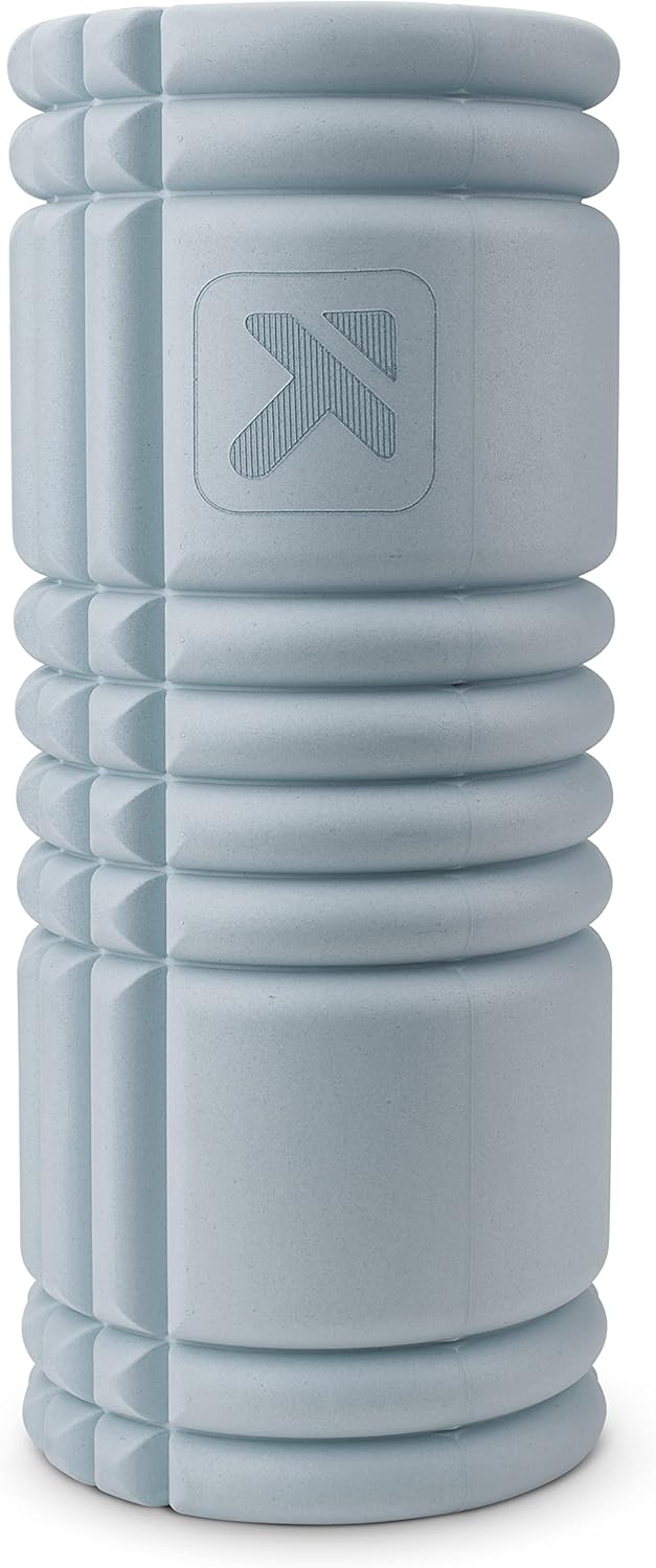 TriggerPoint Grid 1.0 Foam Roller - 13" Multi-Density Massage Roller for Deep Tissue & Muscle Recovery - Relieves Tight, Sore Muscles & Kinks, Improves Mobility & Circulation - Targets Key Body Parts