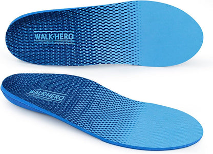 Plantar Fasciitis Feet Insoles Arch Supports Orthotics Inserts Relieve Flat Feet, High Arch (Mens 13-13 1/2)