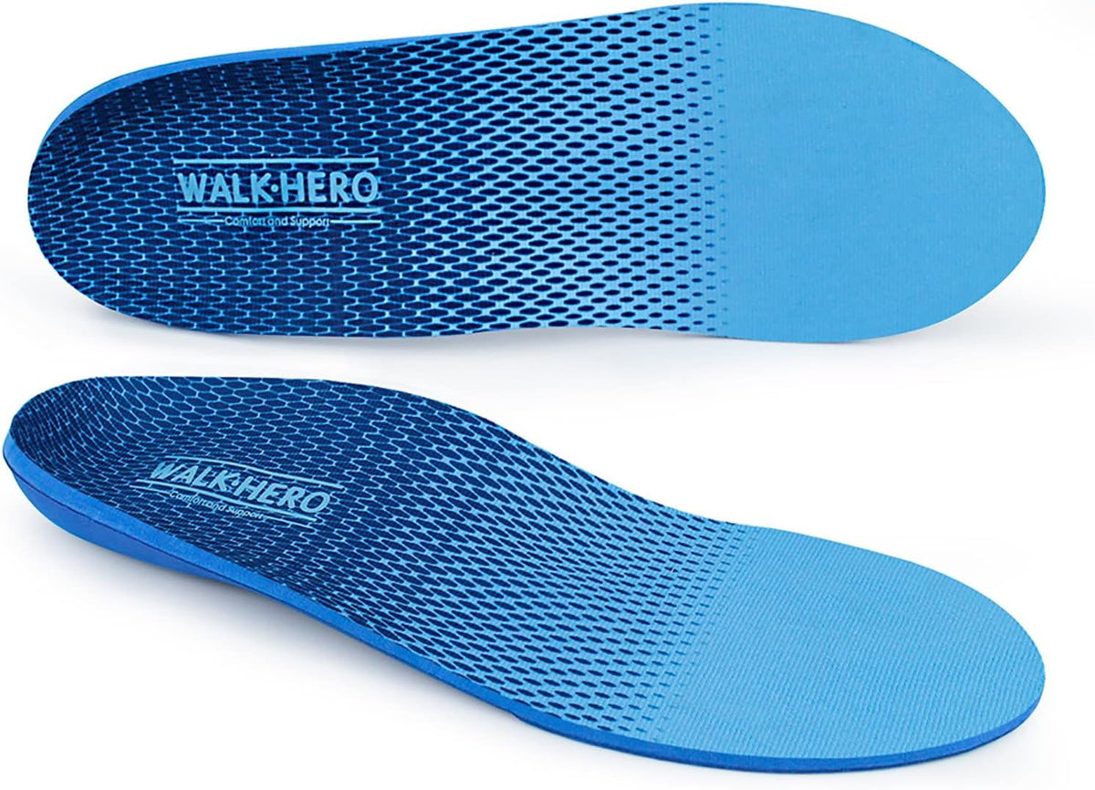 Plantar Fasciitis Feet Insoles Arch Supports Orthotics Inserts Relieve Flat Feet, High Arch (Mens 14-14 1/2)