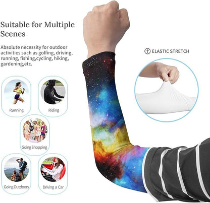 Marble Sports Compression Arm Sleeves for Men & Women - Youth Arm Sleeve Baseball Volleyball Sleeves & Basketball Sleeve