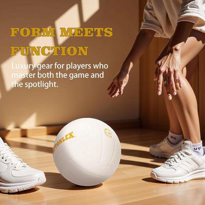 Personalized Indoor Volleyball – Official Size 5 Composite Leather Volleyball for Adults & Teens – Custom Name Volleyball for Gifts, Training, Games