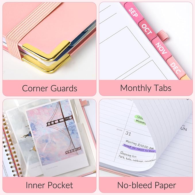Jul 2026 - Dec 2027 Planner, Forvencer 18 Month Planner 2026-2027, 8.5"x11"