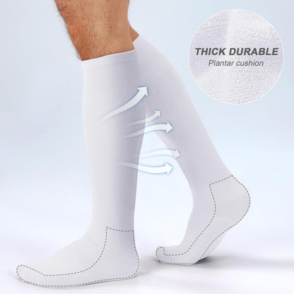 XZQTIVE Soccer Shin Guards with Shin Sleeves and Soccer Socks, Football Shin Pads Set for Kids Youth and Adult