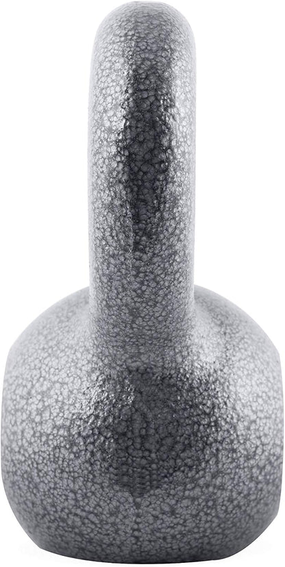 WF Athletic Supply Hammerstone Painted Cast Iron Kettlebells, Home & Gym Equipment, Great for Strength Training, Full Body Workout & Crossfit Training, Color & Size Options Available in 10-80 Pounds