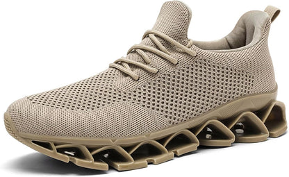 Men's Running Shoes Blade Tennis Walking Fashion Sneakers Breathable Non Slip Gym Sports Work Trainers