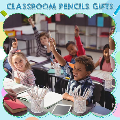 Tenceur 24 Set Back to School 1st Graders Pencils & Cards Gifts Bulk